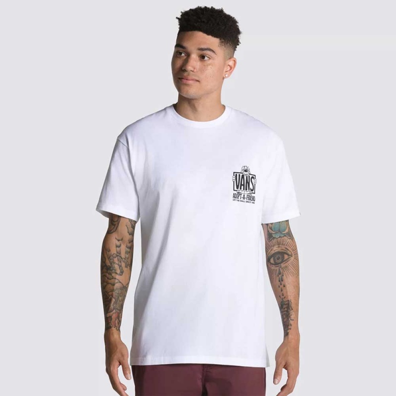 Camiseta Vans Adopted a Friend Branco
