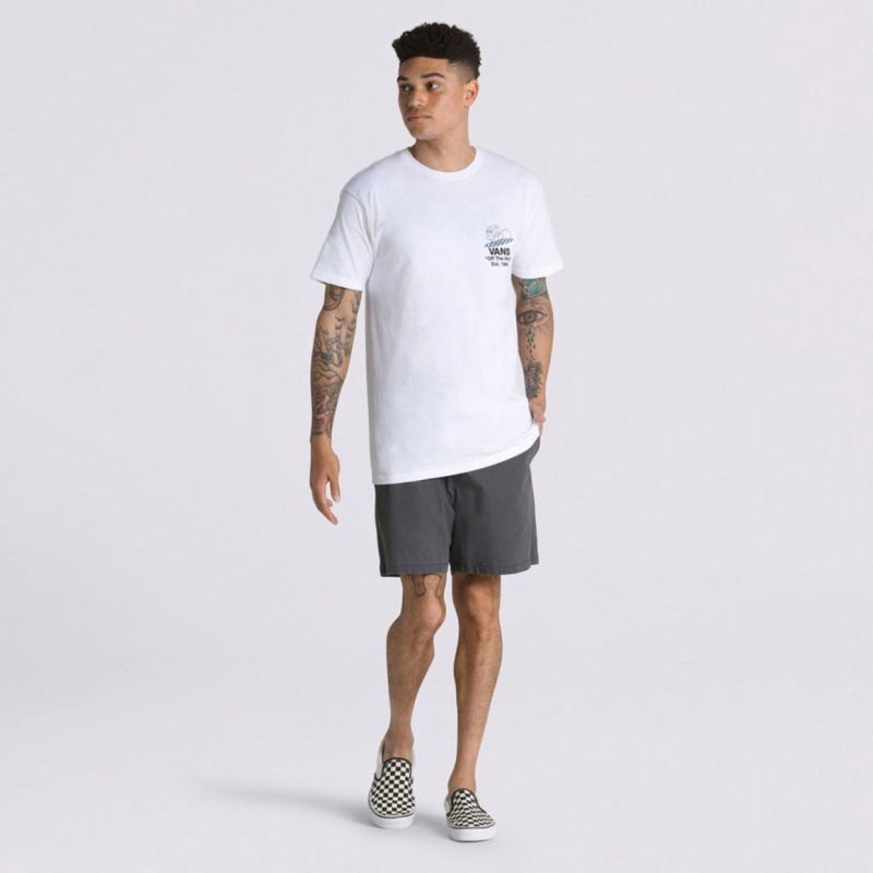CAMISETA VANS CHECKERBOARD BLOOMING BRANCO
