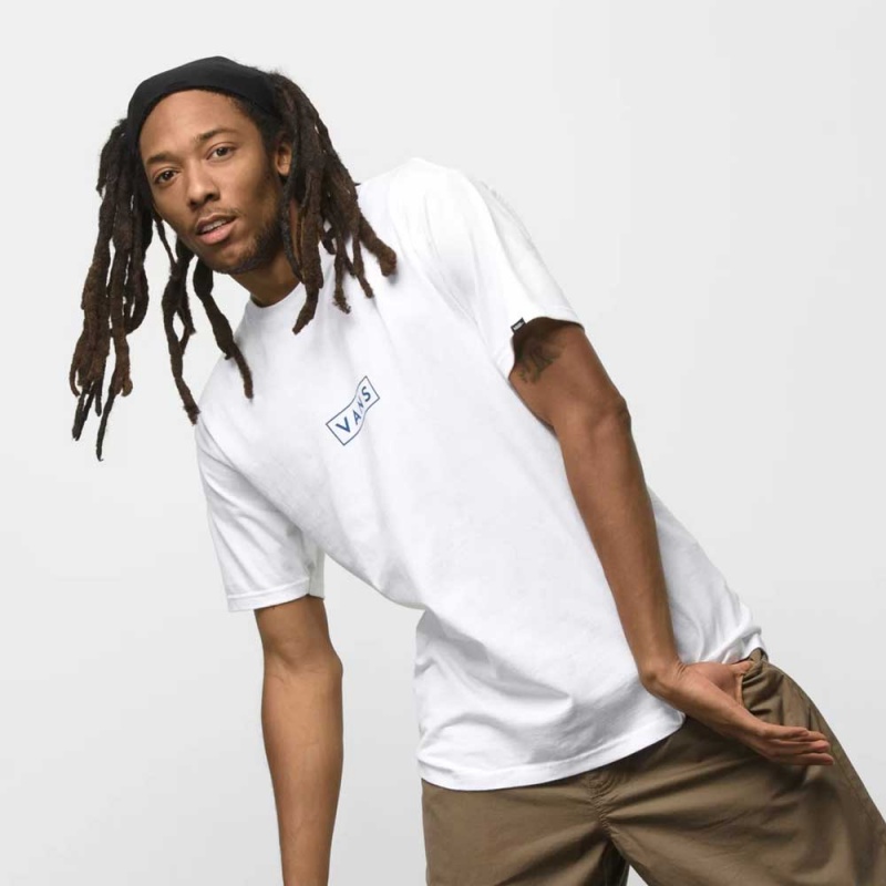 Camiseta Vans Classic Easy Box Azul