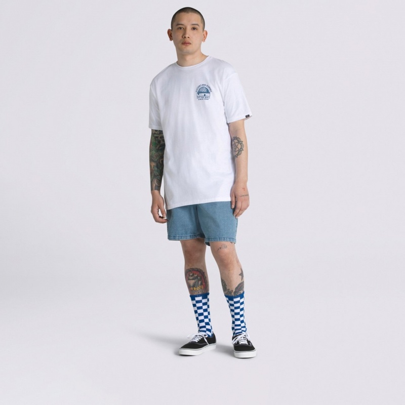 Camiseta Vans Distort And Disrupt Branco
