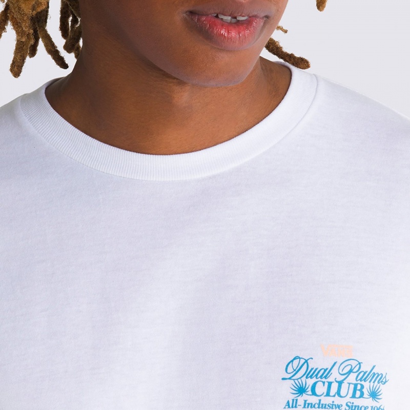 Camiseta Vans Dual Palms Club Branco