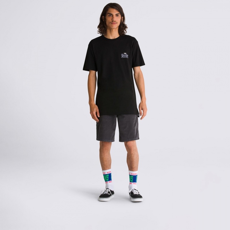 Camiseta Vans Dual Palms Club Preto