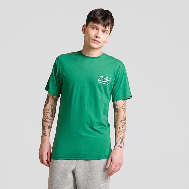 Camiseta Vans Full Patch Back Verde