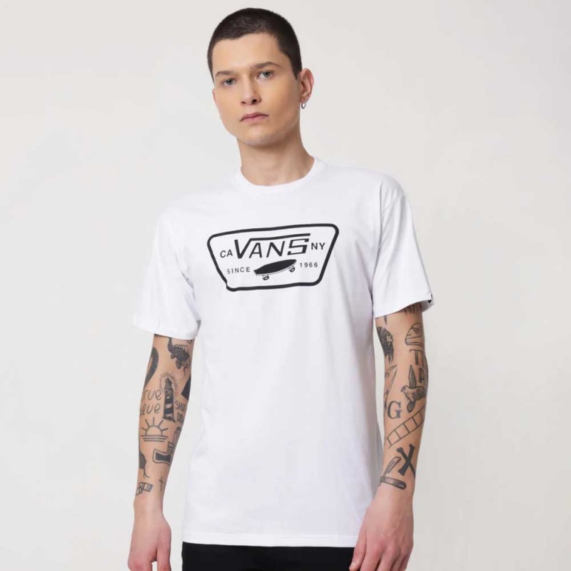 Camiseta Vans Full Patch Branco