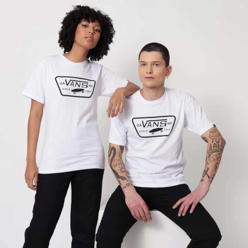 Camiseta Vans Full Patch Branco