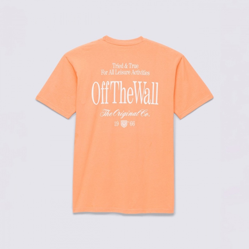 Camiseta Vans Holmdel Laranja