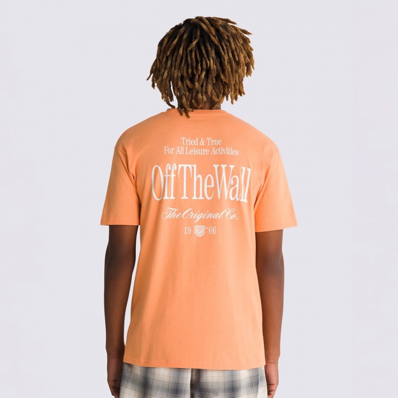 Camiseta Vans Holmdel Laranja