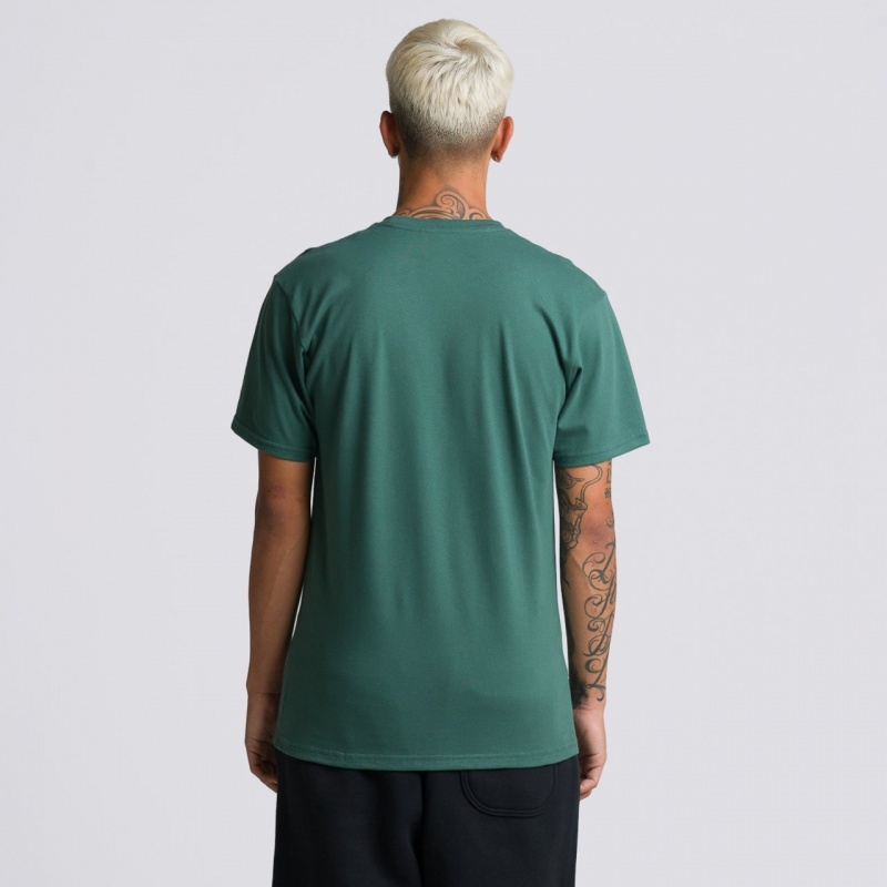 Camiseta Vans Left Chest Logo II Verde