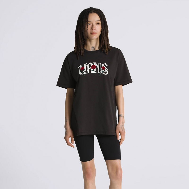 Camiseta Vans Medley Oversized Preto