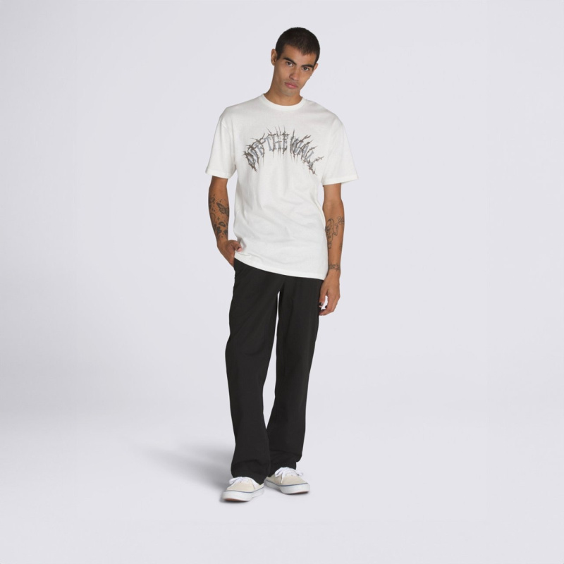 Camiseta Vans Metal Arch Bege