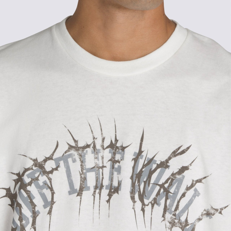 Camiseta Vans Metal Arch Bege