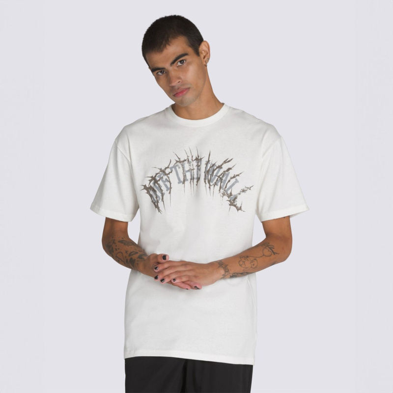 Camiseta Vans Metal Arch Bege