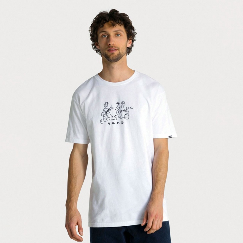 Camiseta Vans Nick Michel Branco