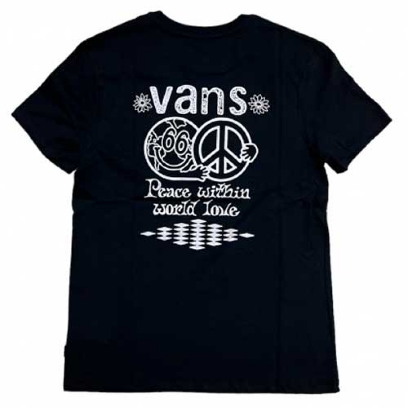 Camiseta Vans Peace Within Preto