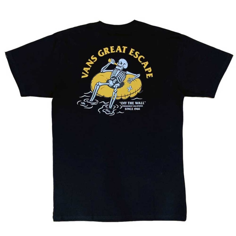 Camiseta Vans Permanet Vacation Preto