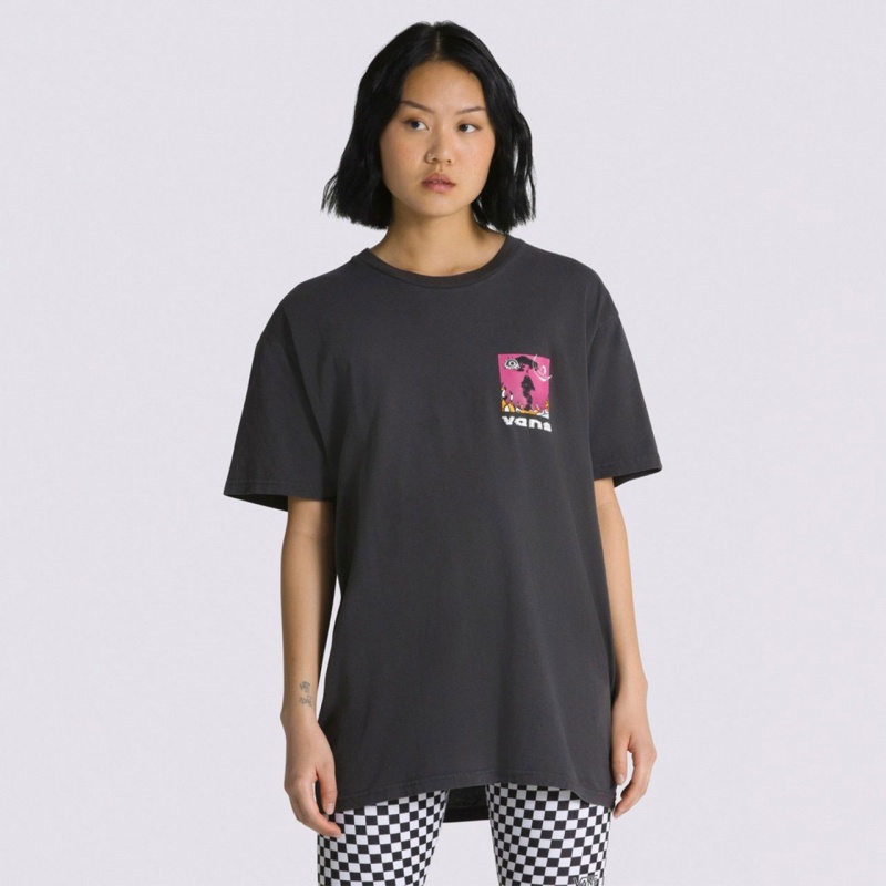 Camiseta Vans Photo Desert Trip Vintage Preto