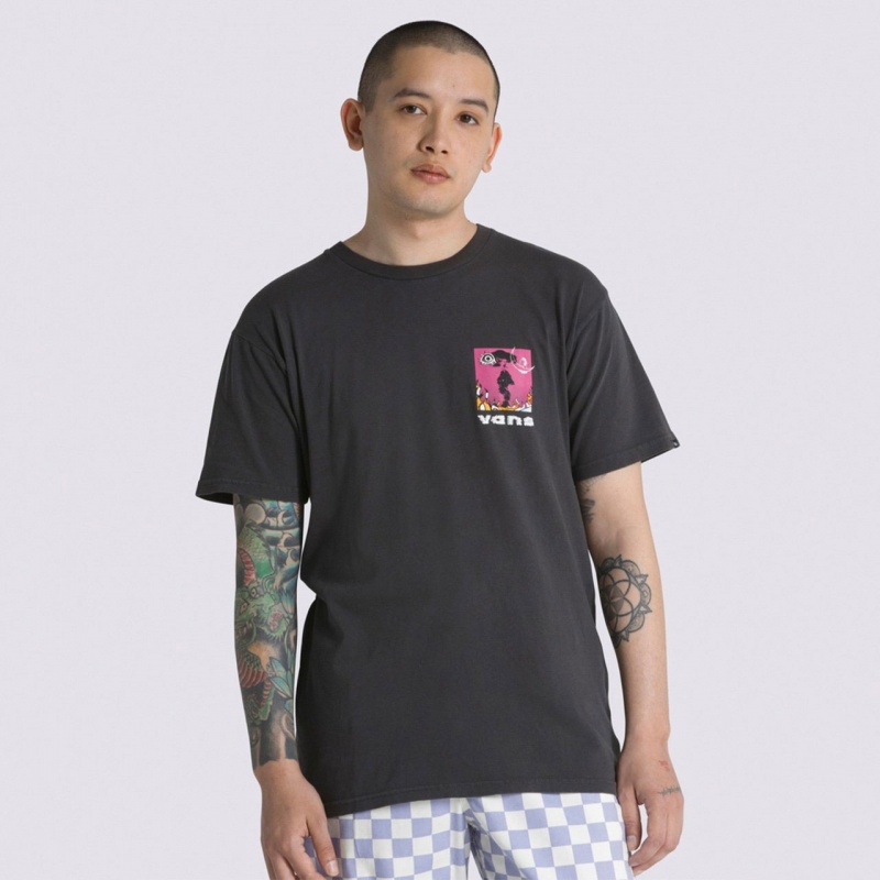 Camiseta Vans Photo Desert Trip Vintage Preto