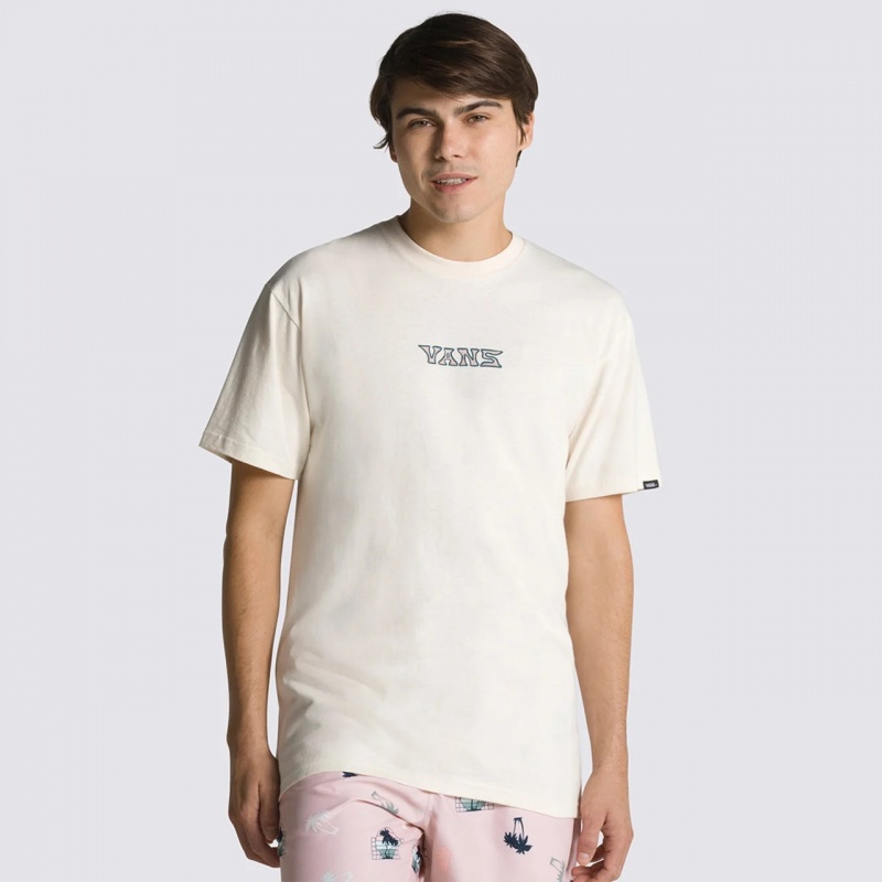 Camiseta Vans Pool Side Resort Bege