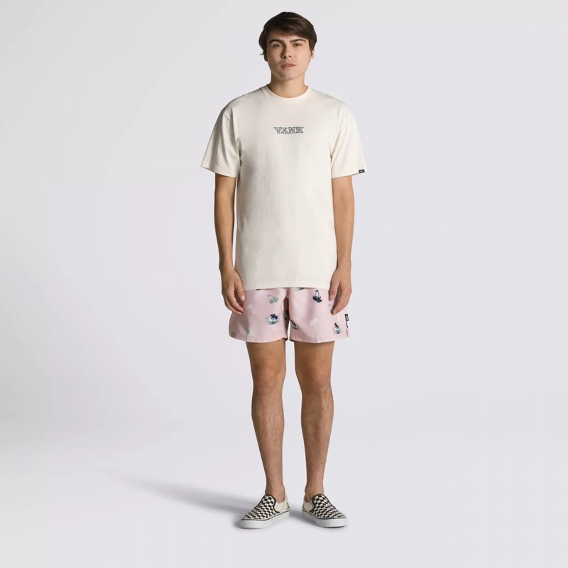 Camiseta Vans Pool Side Resort Bege