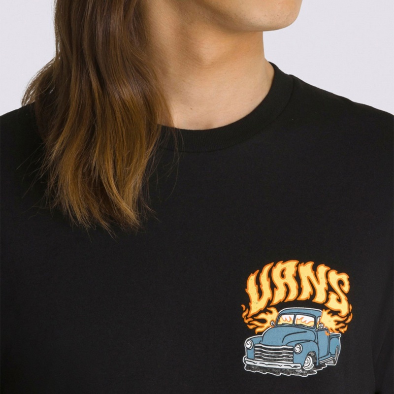 Camiseta Vans Running On Empty Preto