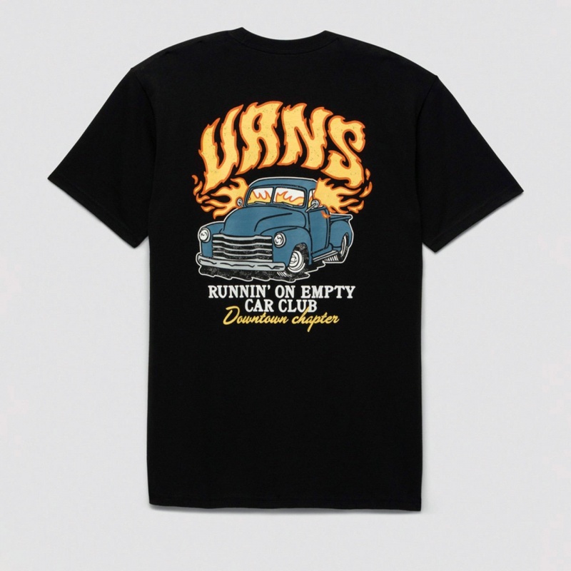Camiseta Vans Running On Empty Preto
