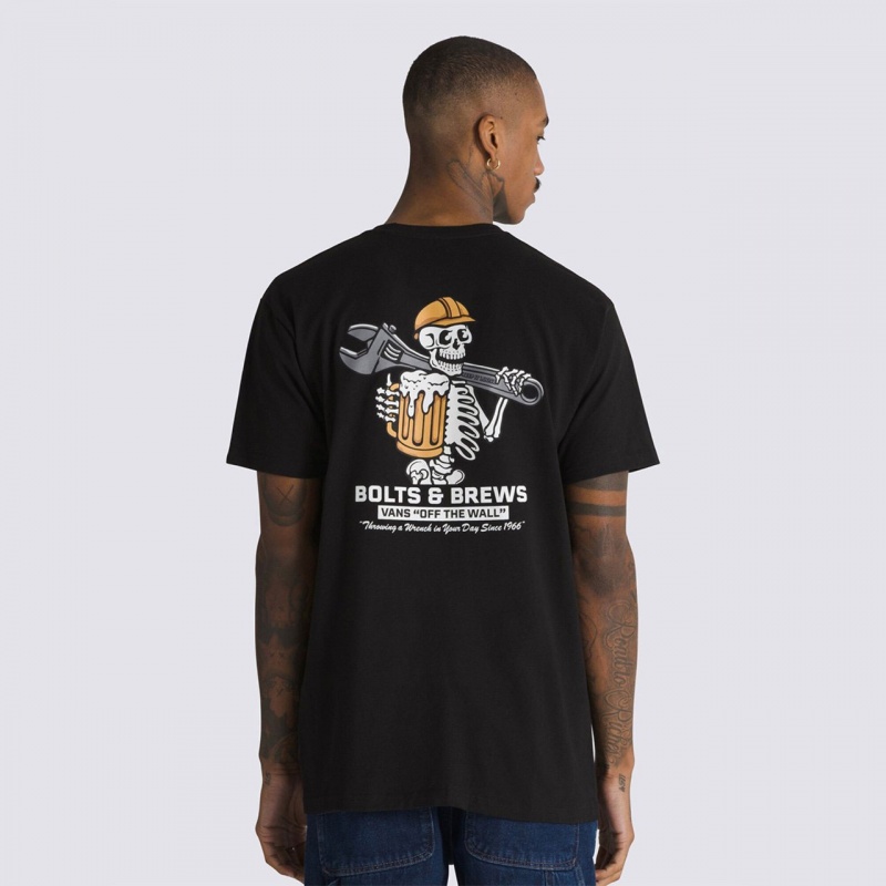 Camiseta Vans Wrenched Preto