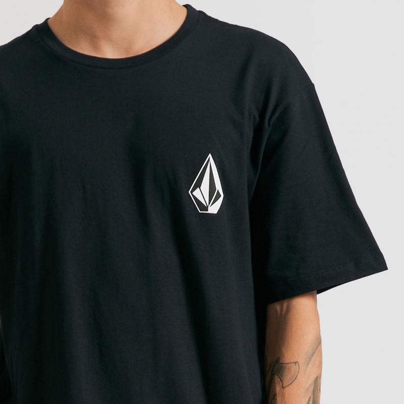 Camiseta Volcom Deadly Stone Preto