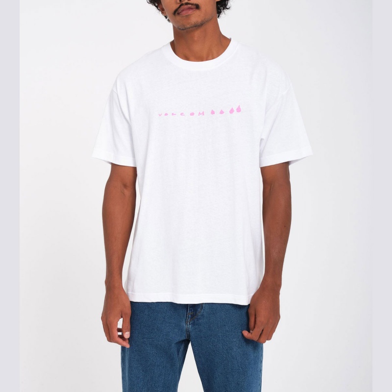 Camiseta Volcom Dino Bege