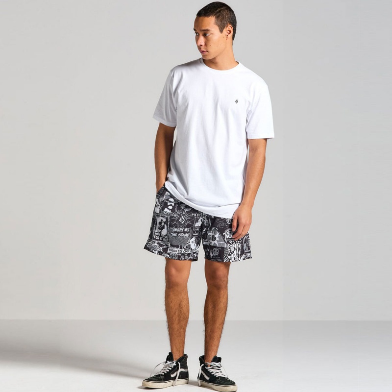 Camiseta Volcom Stone Blanks Branco