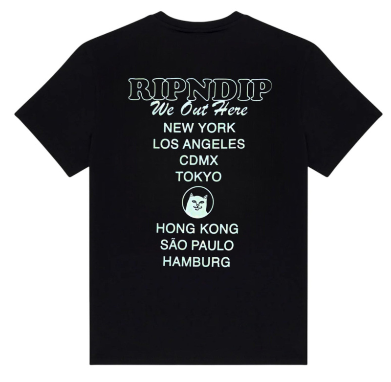 Camiseta RipnDip World Champs Preto