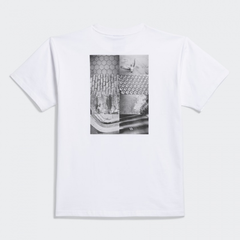 Camiseta Adidas GR8738 Zander Photo Branco