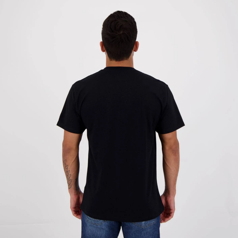 Camiseta Champion Logo Mini Script Preto