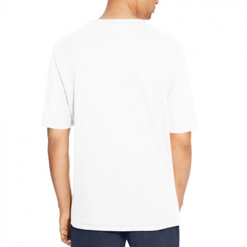 Camiseta Champion Logo Script Branco