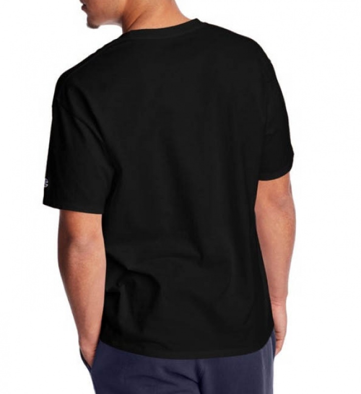 Camiseta Champion Logo Script Ink Preto