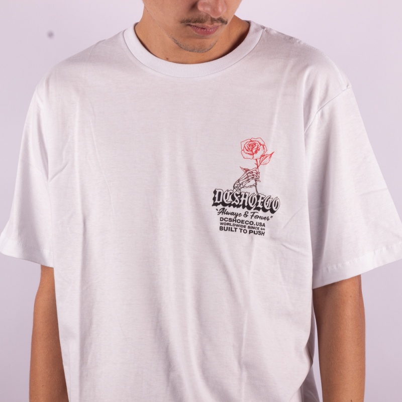 Camiseta Dc Shoes Always And Forever Branco