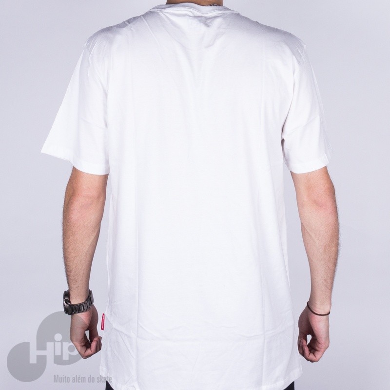 Camiseta Dc Shoes Arch Branca