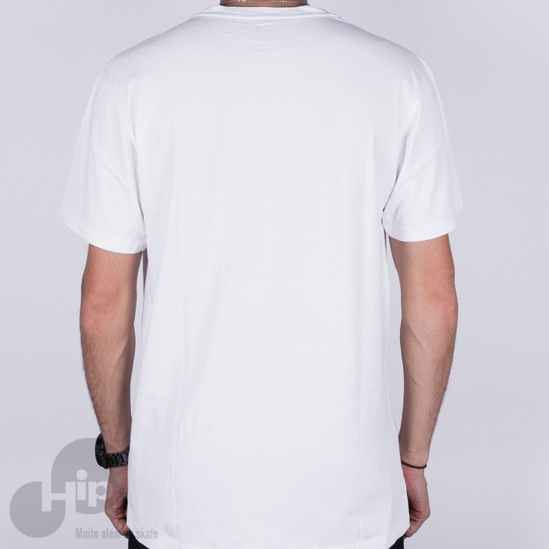 Camiseta Dc Shoes Basic Pocket Branco