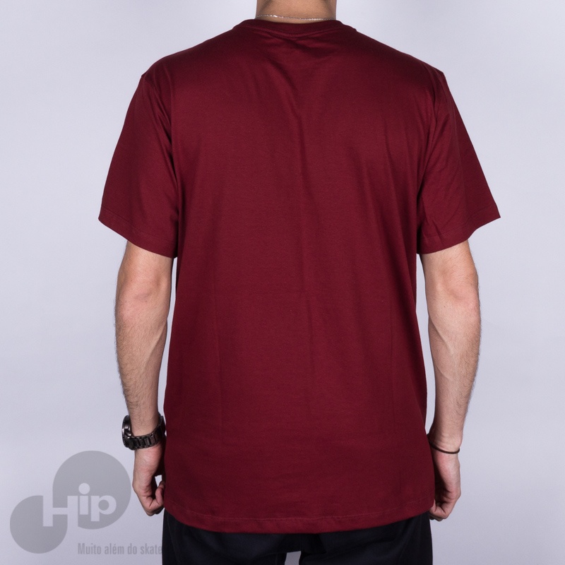 Camiseta Dc Shoes Derby Vinho