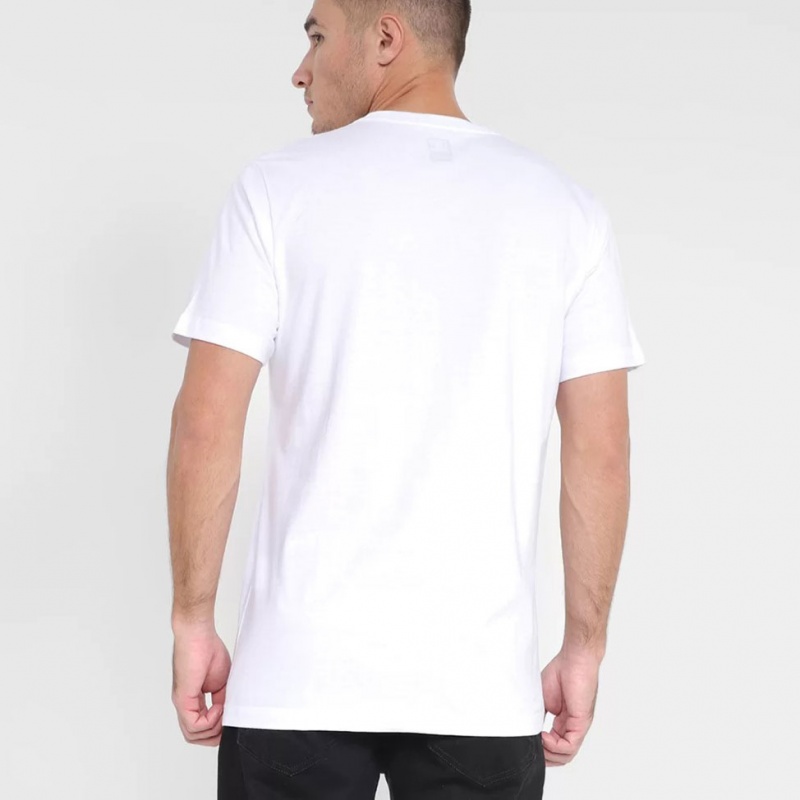 Camiseta Dc Shoes Sealed Dealm Branco