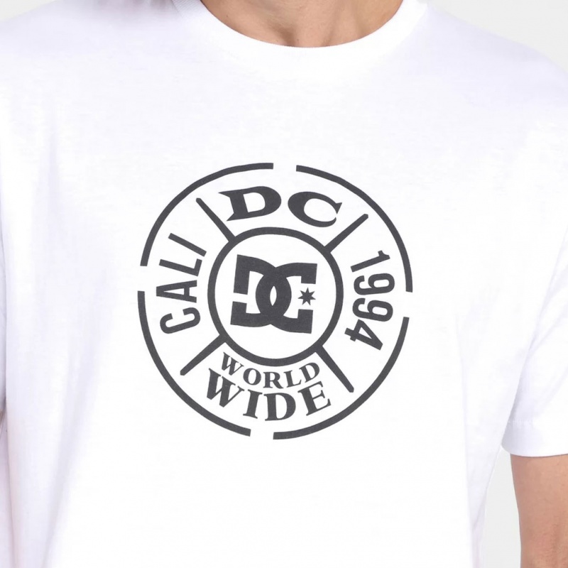 Camiseta Dc Shoes Sealed Dealm Branco
