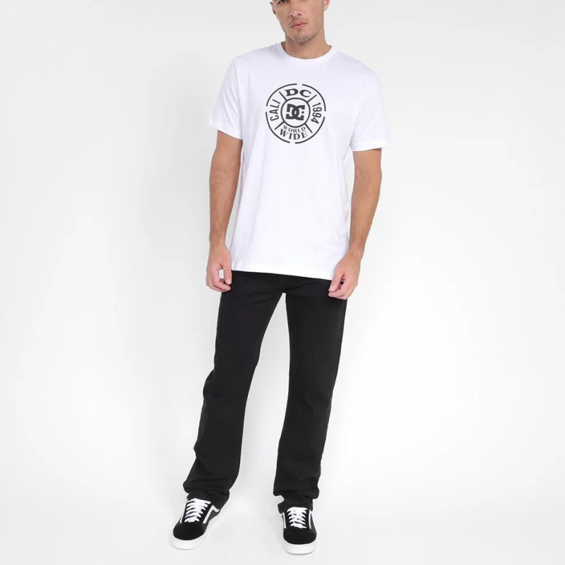 Camiseta Dc Shoes Sealed Dealm Branco