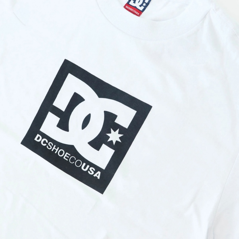 Camiseta Dc Shoes Square Star Hss Branco