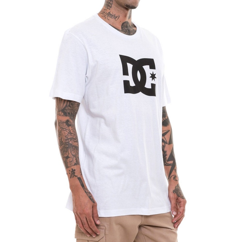 Camiseta Dc Shoes Star Hss Branco