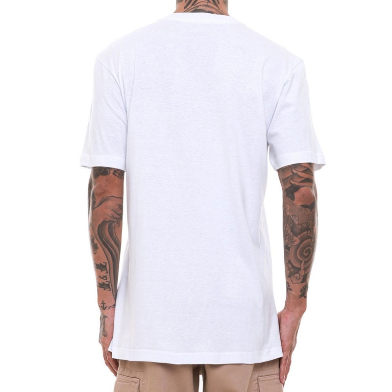 Camiseta Dc Shoes Star Hss Branco