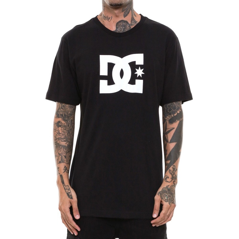 Camiseta Dc Shoes Star Hss Preto