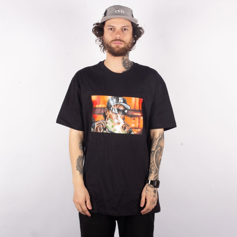 Camiseta Dgk Burnin Preto