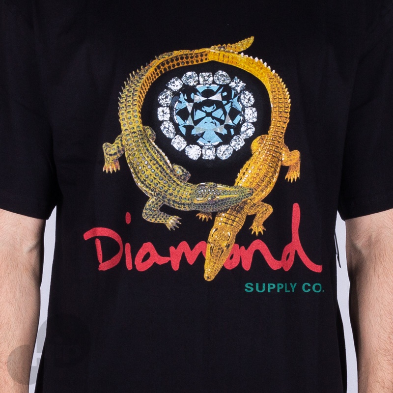 Camiseta Diamond Alligator Preta