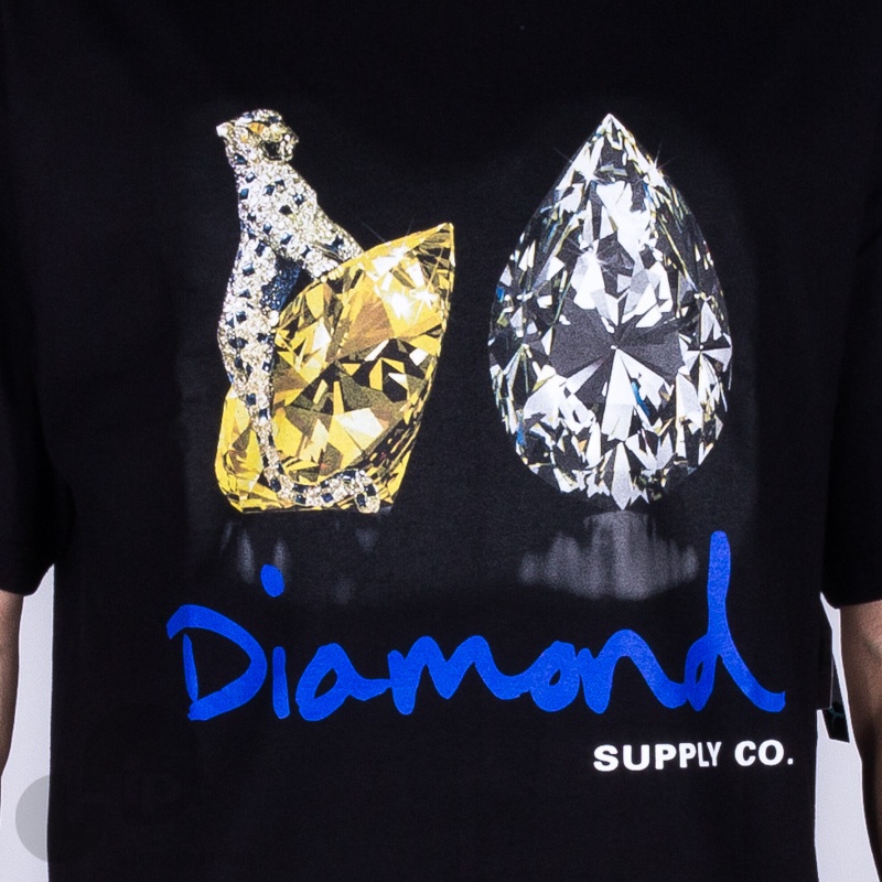 Camiseta Diamond Tiger Preta