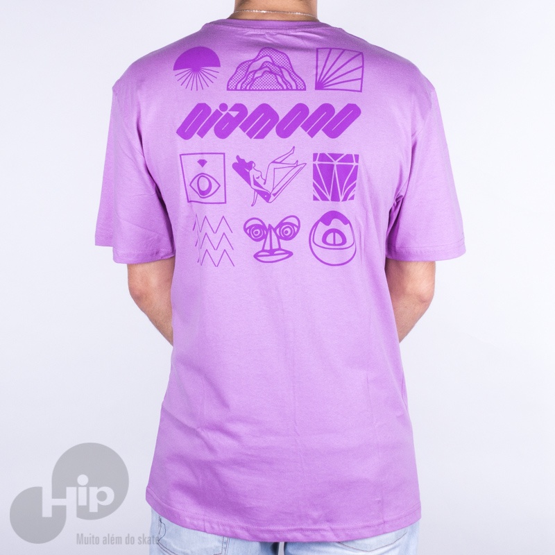 Camiseta Diamond Tumbler Lilas