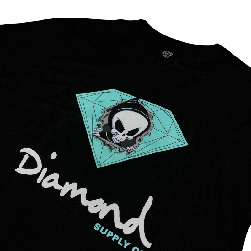 Camiseta Diamond x Reaper Sign Blind Preto